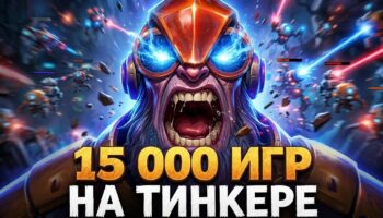 Тинкер в Dota 2: тотальный разнос на 6600 MMR с лагами RTX