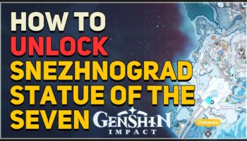 Как отыскать Статую Архонтов Снежнограда и раскрыть карту Genshin Impact