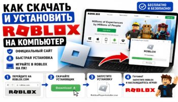 Roblox на Windows: скачивание и установка всеми способами