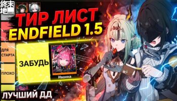 Тир-лист ДД Arknights Endfield 1.5 — кого качать после обновления