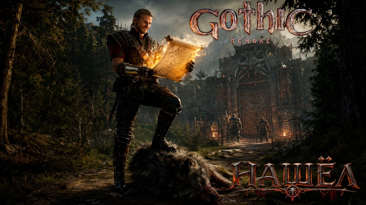 Где искать квесты и важные точки на карте Gothic 1 Remake