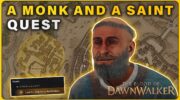 Квест Монах и святой в The Blood of Dawnwalker: как прочесть угольные надписи