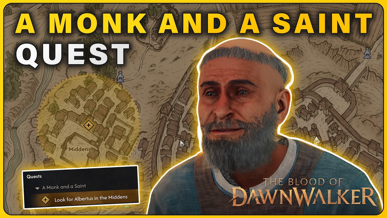 Квест Монах и святой в The Blood of Dawnwalker: как прочесть угольные надписи