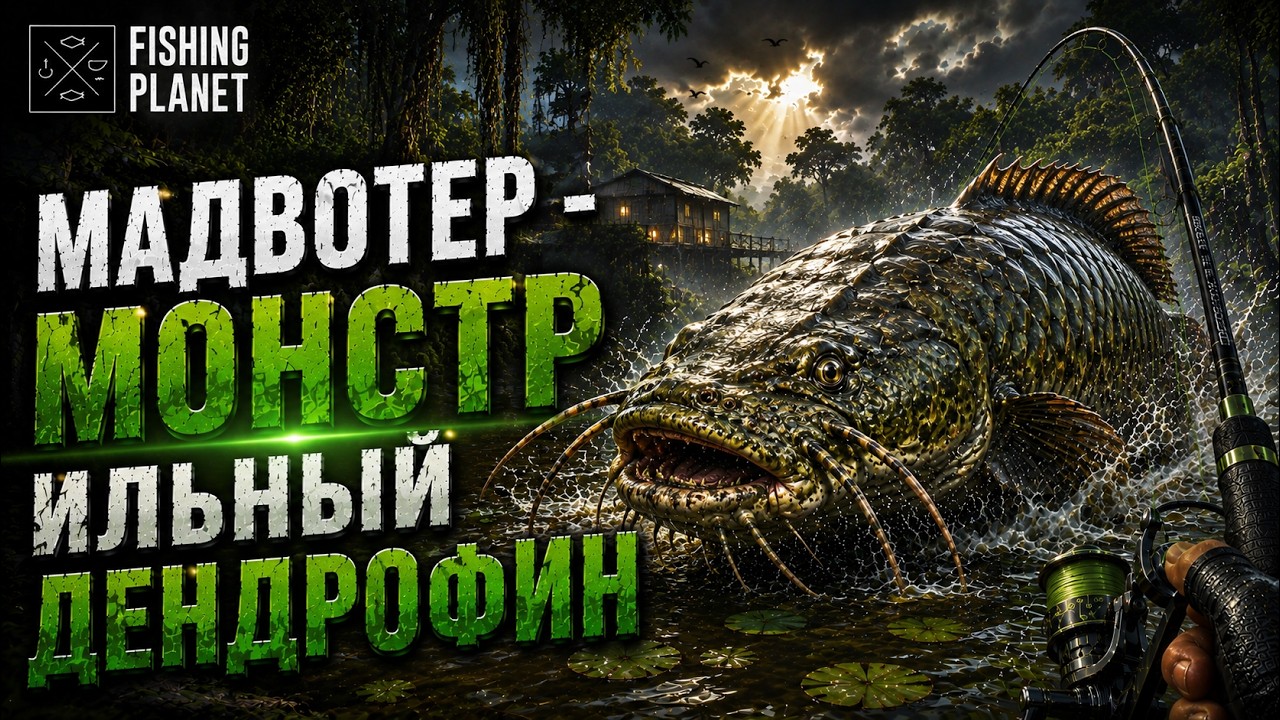 Ловля Ильного Дендрофина в Fishing Planet: миссия на Мадвотере